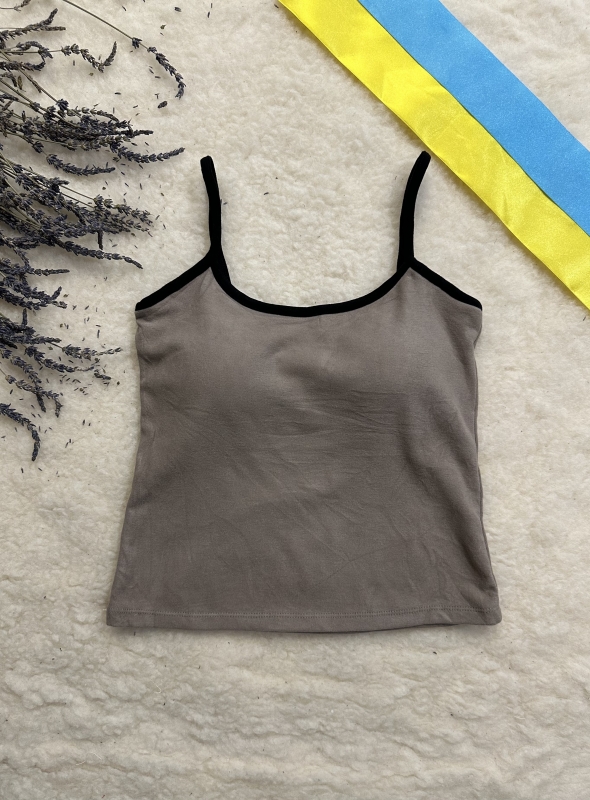 Майка жіноча на бретельці 90826