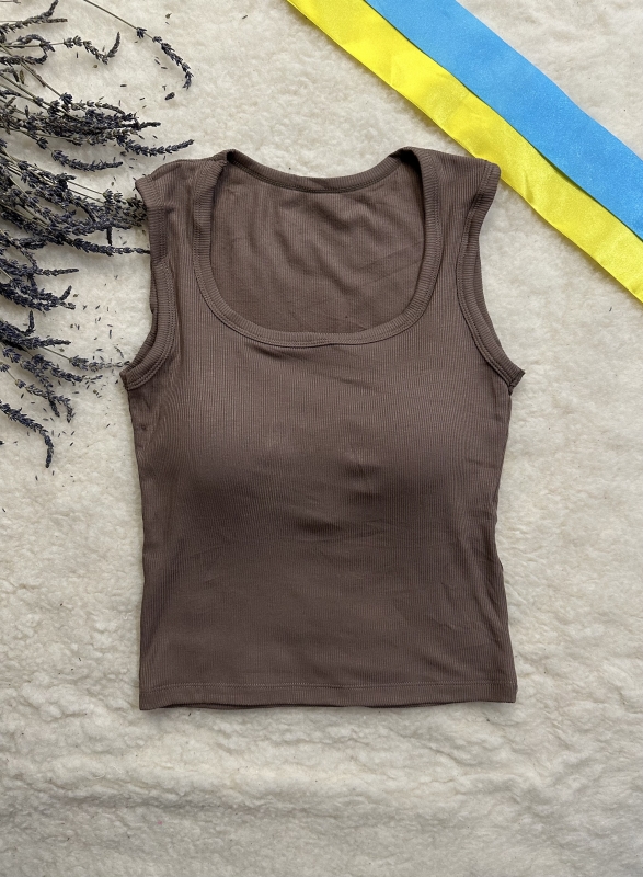 Майка жіноча в рубчик 6612