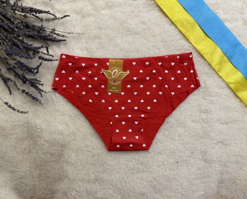 Трусики в сердечко 7281
