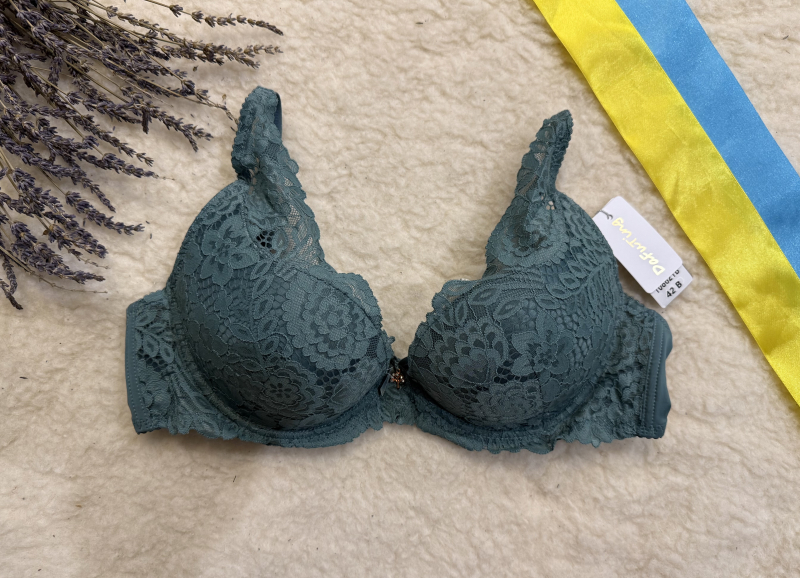 Бюстгальтер В з кружевною чашкою 108621